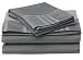 Kitchen & Housewares : Pinzon Graphite Stripe Jacquard Woven Sateen Sheet Set