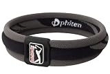 Phi-ten Pga Tour Bracelet X30 Titanium Bracelet X30 Pga Tour, Gray, 7.5 and #34