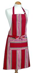 Provence Tomato Striped Apron 2500 998