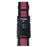 2" Luggage Strap With TSA Combination Lock and Opened Indicator Function