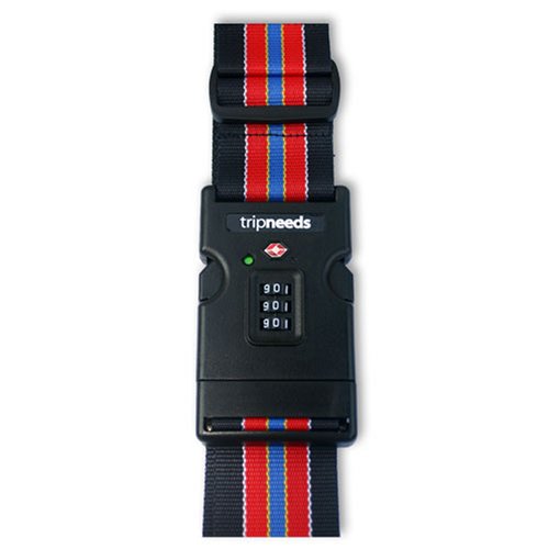 Childrens Toyshop   : 2" Luggage Strap With TSA Combination Lock and Opened Indicator Function