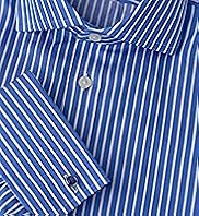 Sartorial Luxury Pure Cotton Striped Shirt