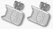 Duke Blue Devils 3/8 Iron D Basketball Post Earrings - Sterling Silver Jewelry