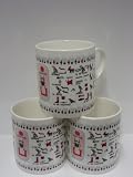 Hieroglyph Bone China Mug