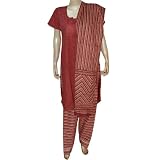 Punjabi Salwar Kameez Cotton Printed Dress Size M (slk451)