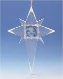 Pack of 6 Holy Family Nativity in Star Christmas Ornaments 9.25