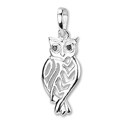 Schmuck-Pur Echt 925/- Silber Motiv-Anh�nger "Eule" 2,10 cm