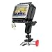 RAM-B-149Z-AQ6U: RAM Medium Wide Aqua Box Bike / Motorcycle Handlebar Mount for Garmin, Magellan, TomTom, Mio GPS Devices