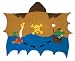 Kidorable Hooded Pirate Towel