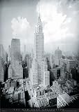 New York City (Chrysler Building) Art Poster Print - 24