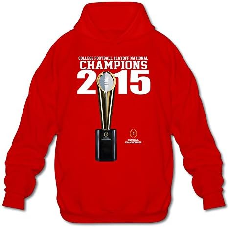 Men's ALABAMA CRIMSON TIDE FOOTBALL 2015 CHAMPIONS Hoodies Red