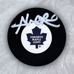Alex Rios Toronto Blue Jays Autographed/Hand Signed Hockey Puck