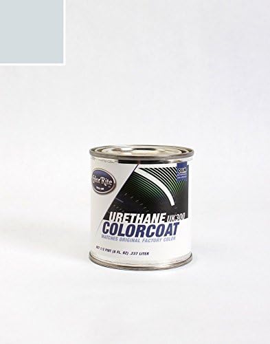 ColorRite Half-Pint Ford Police Automotive Touch-up Paint - Light Ice Blue Effect Clearcoat LS - Color-Only Package