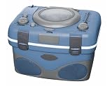 ENJOY Cooler BoomBox MP3-Kühlbox mit Eingang für iPod/Player/Handy