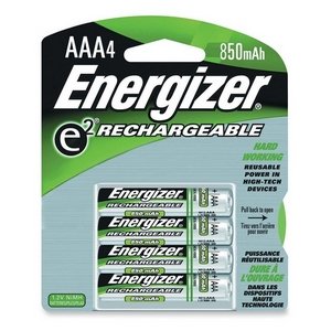 Energizer AAA NIMh Rechargeable Batteries 4 Pack - NH12BP4