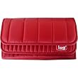 Crimson Red Lug Large Tram Wallet - All purpose super practical