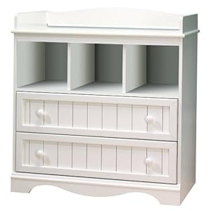 South Shore Furniture Changing Table Pure White