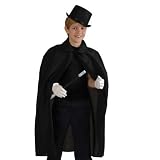 Childrens Black Magician Cape