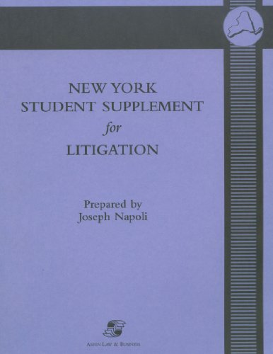 New York Student Supplement for Litigation