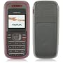 Online Soft Crystal & Silicrylic Skin Protective Case Cover with Screen Guard Protector For Nokia 1200 1208 - Clear