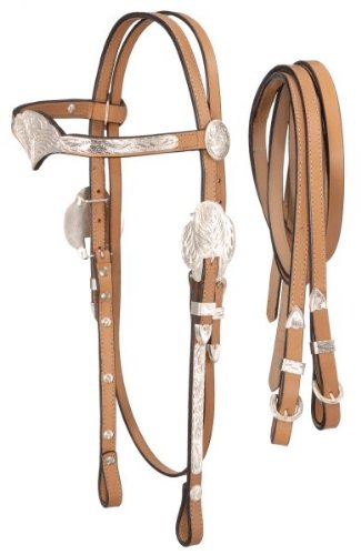 Royal King Browband Silver Headstall