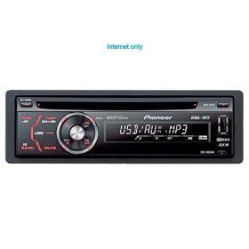 Pioneer DEH-4000UB MP3/CD RDS Tuner Automobile Stereo.
