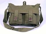 Classic Canvas Punk Retro Look Shoulder Bag