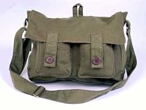Classic Canvas Punk Retro Look Shoulder Bag