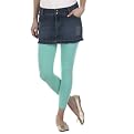 Xhilaration Aqua Chrome Legging - L