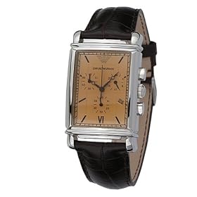 Armani Men's Leather Collection watch #AR0285