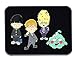 Anime Mob Psycho 100 4-Piece Enamel Collector Pin Set and Manga Collectible Accessories - Perfect Unique Supher Hero Gift for Birthdays, Holidays, House Warming Parties