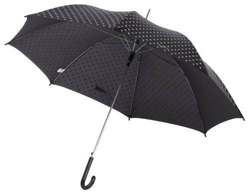 Playshoes Damen-Regenschirm Punkte 450100, one size Schwarz (schwarz/ wei 494) Preisvergleich