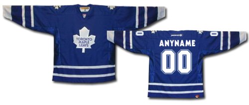 Buy ANYNAME #00 Toronto Maple Leafs CCM 550 Series Replica NHL Hockey Jersey (NHLPA Certified Custom...