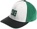 Dc Shoes Djamal 6 Flexfit - Casquette  - Homme - Blanc/Kelly - S/M