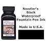 Noodler's Black Waterproof Fountain Pen Ink - Bulletproof
