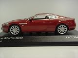 Review Minichamps  / Diecast Model Aston Martin DB9 (2003) in Red (1:43 scale)