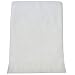 Large Soft White Acrylic Baby Shawl / Blanket - Stars & Cable Design, 122 x 122 cm