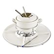 Godinger 6282 11 Pc. Fondue Set/ Lazy Susan