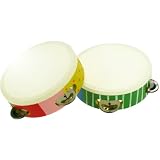 BIGJIGS Wooden Tambourine