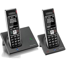 BT Diverse 7410 R AHC PLUS (TWIN PACK) Handsfree DECT Digital Cordless Telephone with CALLER DISPLAY & Text SMS Messaging (NEW MODEL: Works with long range BT Diverse Repeaters)