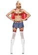4Pc Wonder Woman Sexy Holiday Party Costume