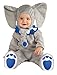 Rubie's Costume Co Cuddly Jungle Eli-Fun Blue Elephant Romper Costume