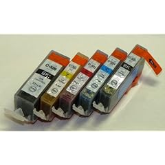 新発売！！【CANON BCI-321+320/5MP（キャノンプリンター用互換インク）】汎用インクカートリッジ マルチ5色セット ICチップ付き