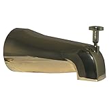 LASCO 08-1017 1/2-Inch Copper Slip Fit Diverter Style Bathtub Spout, Polished Brass Finish [並行輸入品]