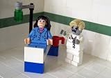 Zombie Doctor & Patient Set - LEGO Compatible Minifigures