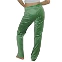 Womens BCBG Max Azria straight cut velvet pants. High quality pants with shining logo on left front and adjustable drawstring at waist. Soft and comfortable pants perfect as loungewear, pajama pants or yoga-wear.