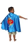Boys Blue Superhero Blue Lightning Bolt Cape