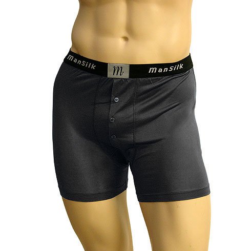 Mansilk Silk Knit Boxer Brief - m205