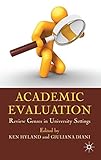 Academic evaluation : review genres in university settings