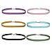 6PC Choker Velvet Ribbon Gothic Collar Set Necklace Mix Color Girls Classic